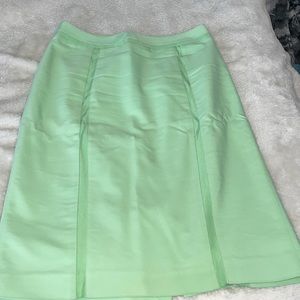 Downeast soft green pencil skirt